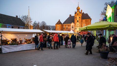 Kerstmarkt bij kasteel Cannenburch 
